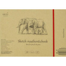 SM-LT Cuaderno - Dibujo - Marrón - 24,5x17,6cm - 28 hojas - 135 gsm