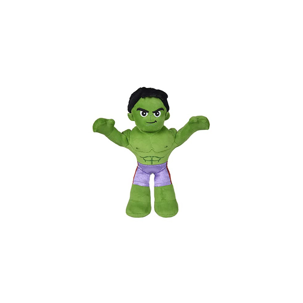 Disney Marvel Hulk Poseable Action Figure 25 cm Soft Toy,Purple