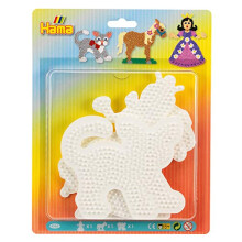 10.4585 Beads Pegboards, White, L