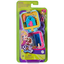 Pet Center Compact with Removable Doghouse, Surprise Reveals, Photo Customization, Micro Doll with 5 Movable Joints, Great Gift for Ages 4 Years Old &
