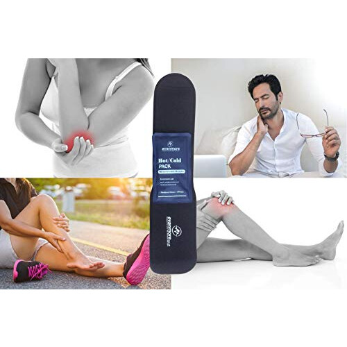 Knee Hot Cold Therapy Pack Wrap Compress Reusable Adjustable Flexible Elbow Wrist Pain Relief 1