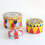 Alessi Stackable Design Storage Box Set, Metal, Multi-Colour, 13 x 19.5 x 19.5 cm 3