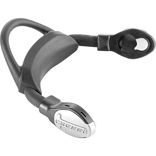 Cressi Cressi EBS Elastisk Bungee System Finrem 2 för Reaction/Frog Plus Fenor, Regular Passform (Small/Medium-Medium/Large),Svart