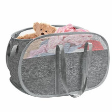 Large Collapsible Laundry Baskets Pop Up Laundry Hamper with Reinforced Handles Durable Foldable Laundry Hamper for Home Laundry