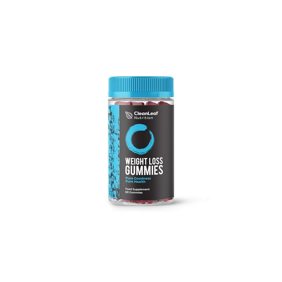 Hillten Health Weight Loss Support Gummies – Slimming Support Gummie With No Added Sugars – Strawberry Flavour – Vegan And Low Carb - 60 Gummies