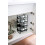 Range bouteille - Yamazaki - 4305 - Noir - 4 étagères - Design pratique 3