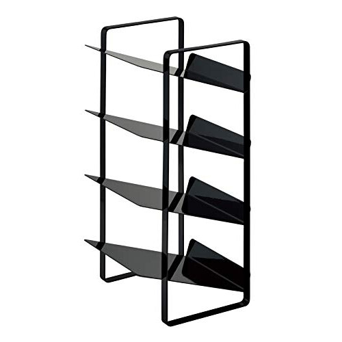 Range bouteille - Yamazaki - 4305 - Noir - 4 étagères - Design pratique