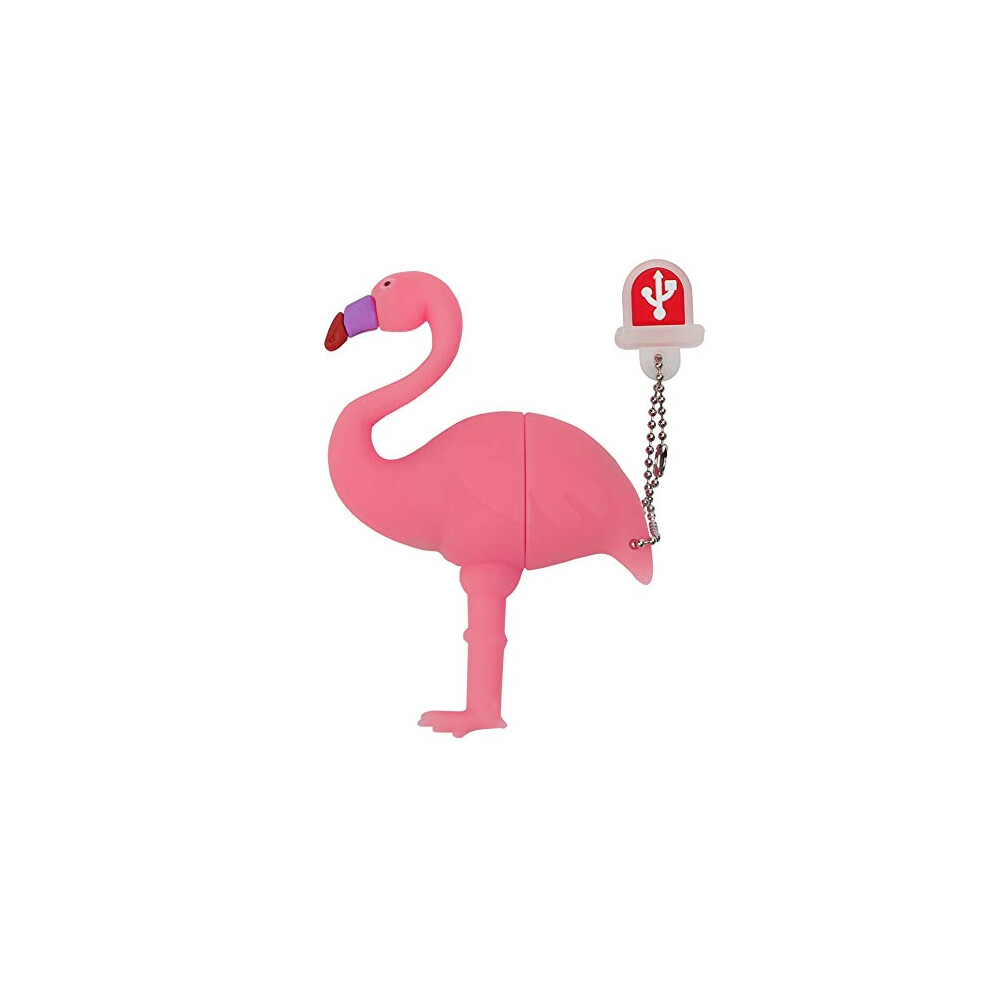 USB Memory Stick 2.0 Cute Flamingo 8GB External Storage Device For Laptop PC Nice Gift-image-OPC-PDW9KV5-NEW