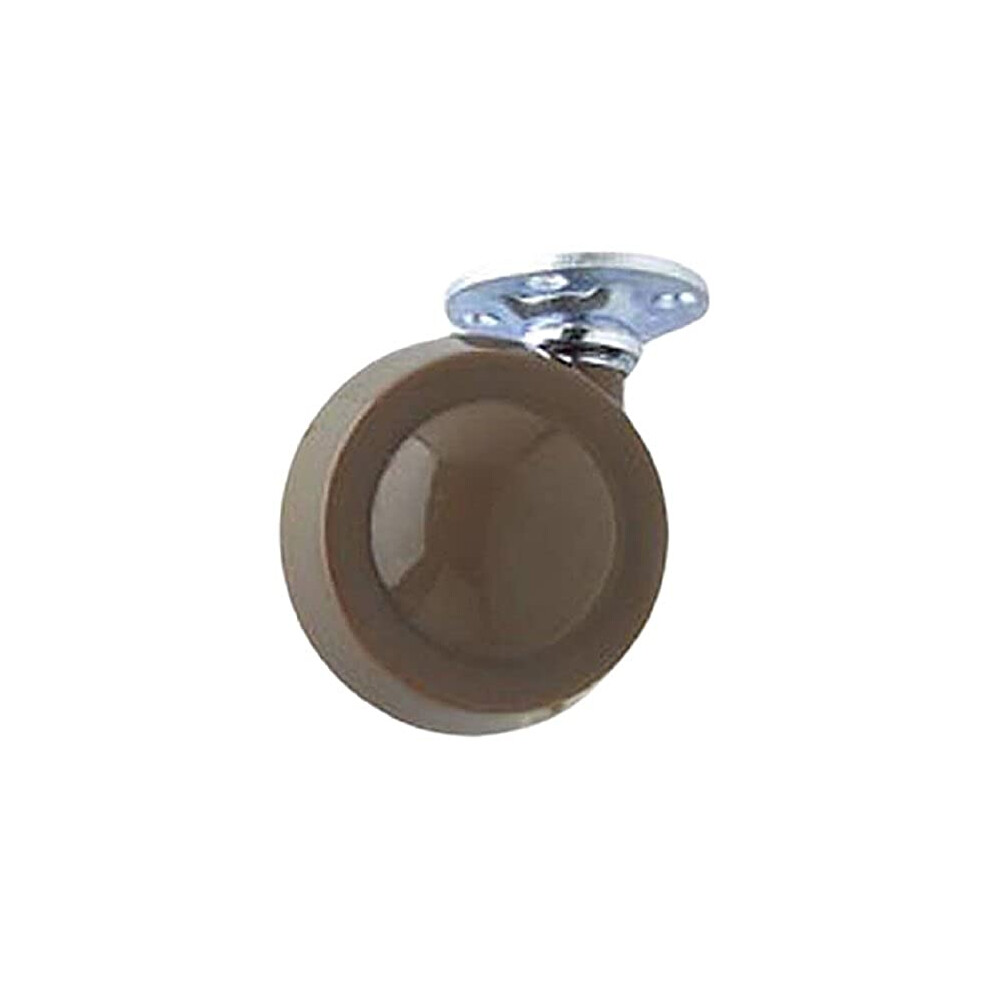Merriway Bh01547 (2 Pcs) Shepherd Type Metal Wheel Castors Casters, Plate Fix, 40Mm (1.1/2 Inch) Diameter - Pack Of 2 Pieces 5013249348074