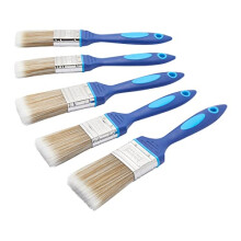 No Bristle Loss 5 Piece DIY Paint Brush Set For A Smooth Finish with Emulsion, Gloss and Satin Paints on Walls, Ceilings, Furniture, Wood & Metal -