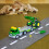 Trasportatore con trattore John Deere 5