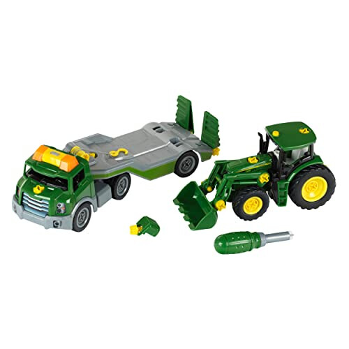 Trasportatore con trattore John Deere