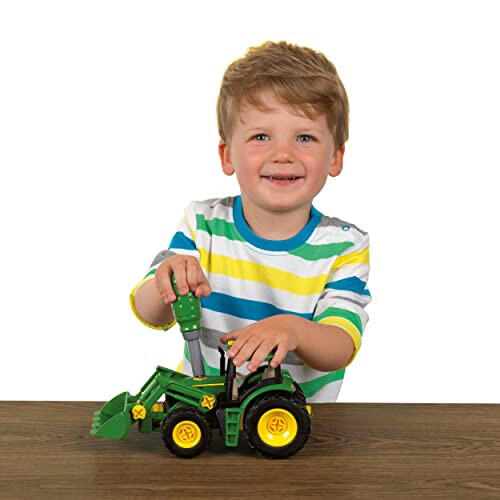 Trasportatore con trattore John Deere 2