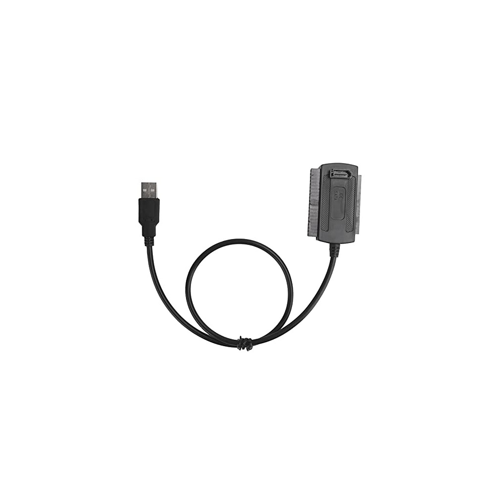 SATA to USB Cable, USB to SATA PATA IDE 2.5 3.5 SSD Adapter Transmission Cable, Compatible with 2.5/3.5in IDE Hard Disk, IDE Hard Disk Optical Drive