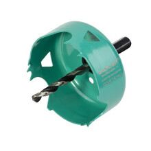 Carbon Steel Hole Saw, Ø 74 mm I 5969000 I For electrical and plumbing installations in wood and drywall materials