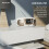 DAB DAB+ CD playe, FM Radio, Wireles Bluetooth, Stereo Speaker System, Clock, USB player (AZATOM Zenith Z4 White) 2