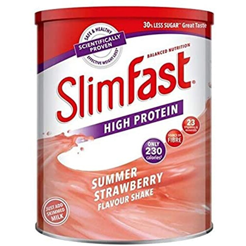 SlimFast 365G Summer Strawberry Meal Replacement Milkshake Powder