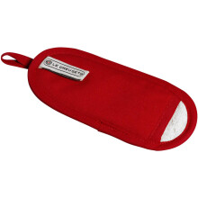 4-Layered Textile Handle Glove, Stain Resistant, Red, 95001400600000