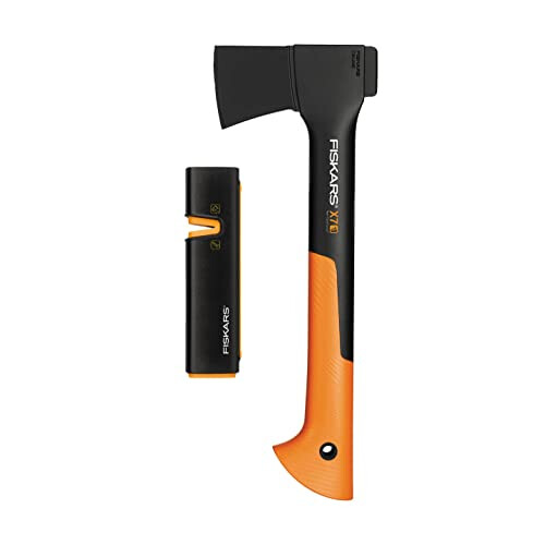 Fiskars Ascia universale X7 + Affilacoltelli e asce Xsharp SET Fiskars 129048 (1020183)