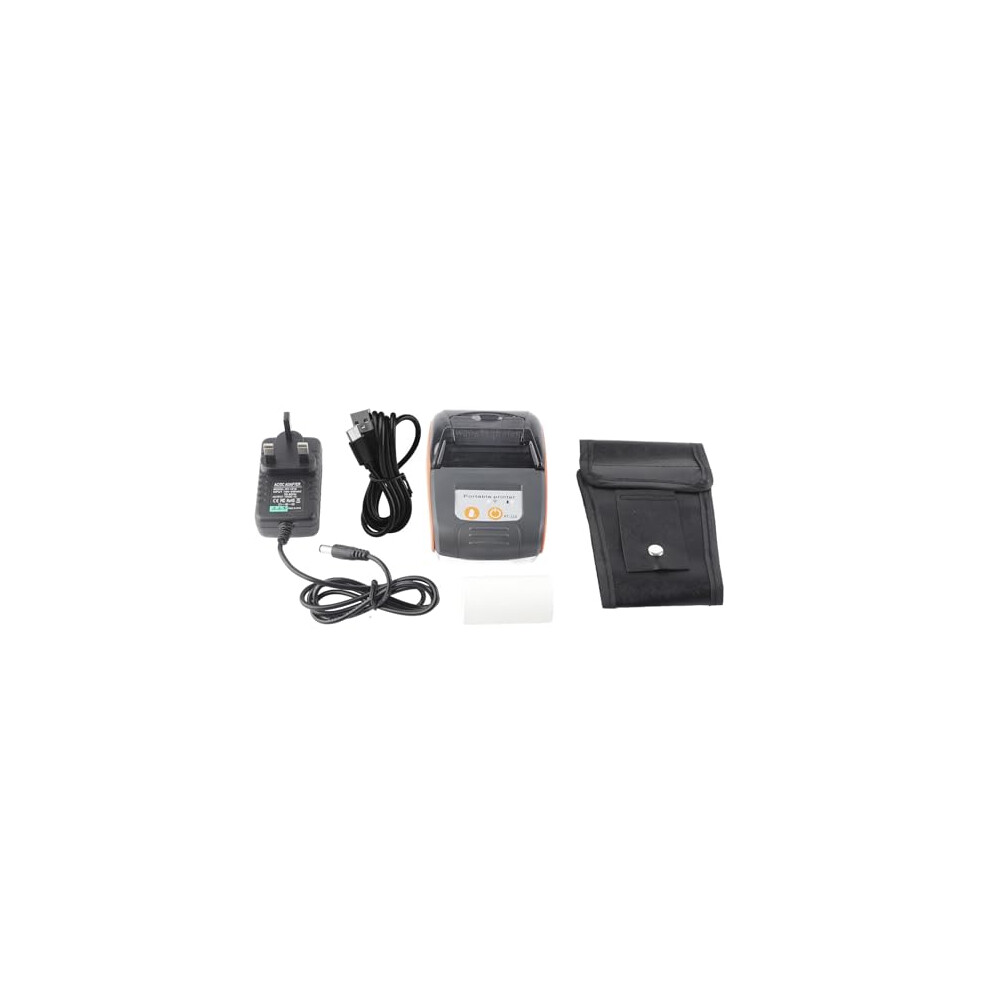 58MM Wireless Bluetooth Thermal Receipt Printer Mini Portable Bill Ticket POS Printer, High Speed, Compact Support Smartphone Control for Android IOS