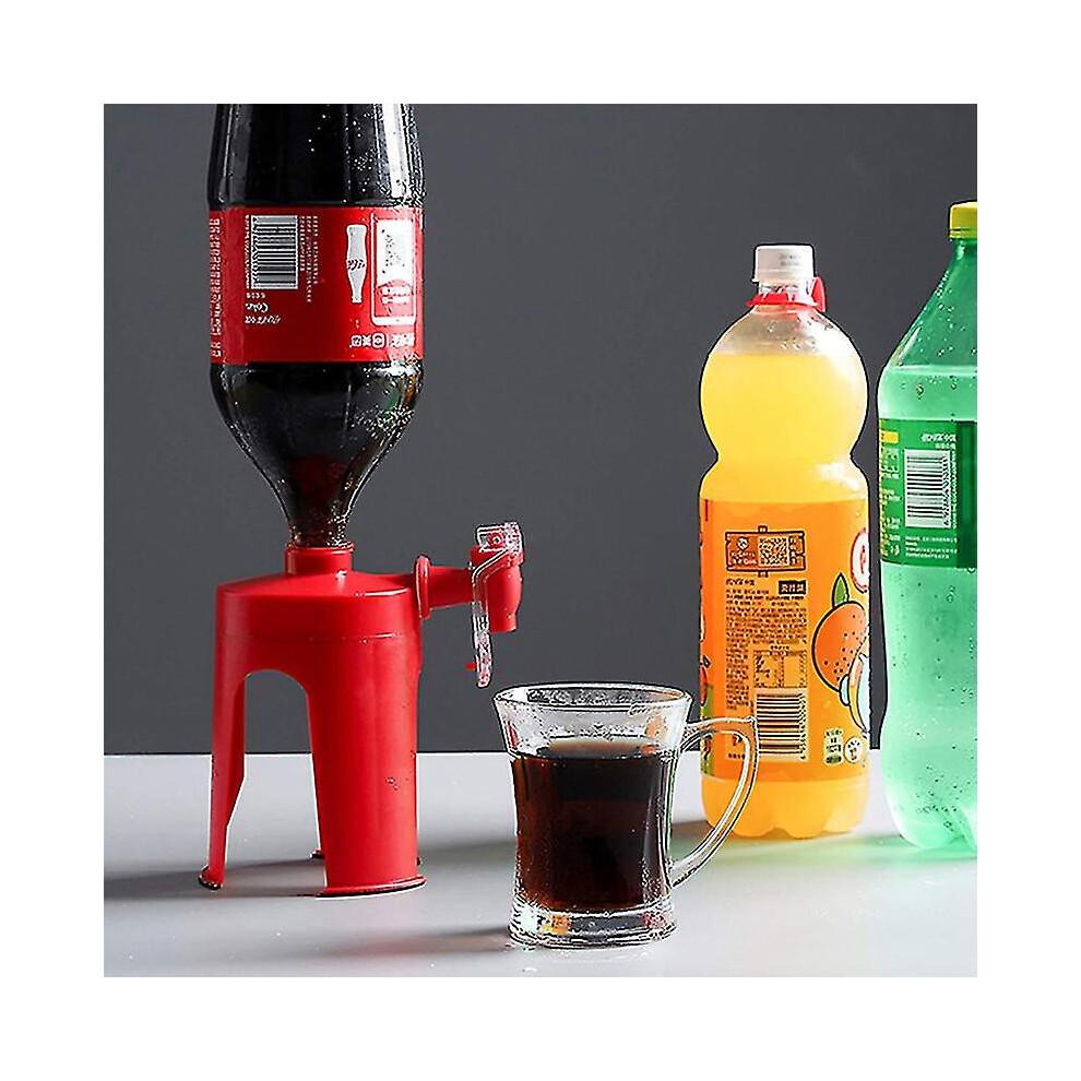 1pcs Soda Dispenser Tap Drinking Water Dispense Bottle Upside Down Coke Drink