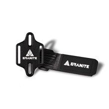 Portaledge Bike Bottle Cage Mount Strap per attrezzi e camere d'aria (nero)