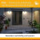 Mimmo 94666 LED Solar Path Light IP44 Round Including 1 x 1.2 W Daylight White Black Outdoor Panel Plastic Light Panel 6500 K 3
