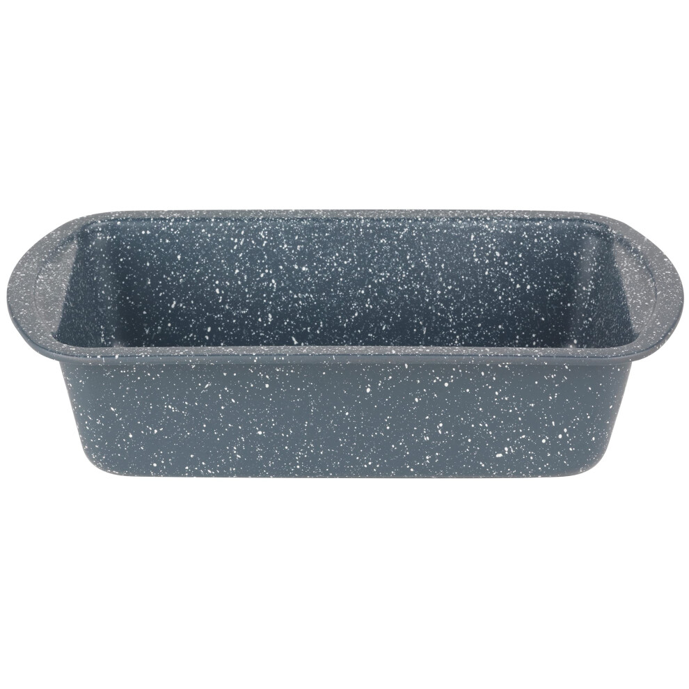 RH00996EU Nightfall Stone Loaf Pan - Non-Stick 28cm Bread Pan, Carbon Steel, PFOA Free, Rectangle Cake Tin, Malt Loaf, Lightweight, Easy Clean, 5 Year