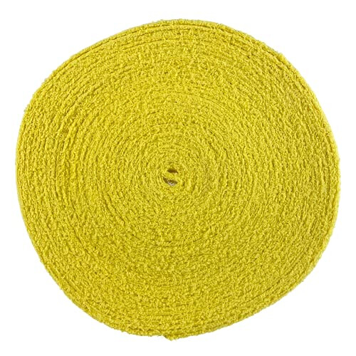 Terry Grip Roll Badminton, squash og tennisketcher, gul, bred