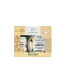 Soothe & Smooth Almond Milk Treats Body Care Holiday Gift Set, Vegan, 2-Piece Set