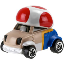 Hot Wheels Super Mario Character Cars Veicolo Toad 6/7