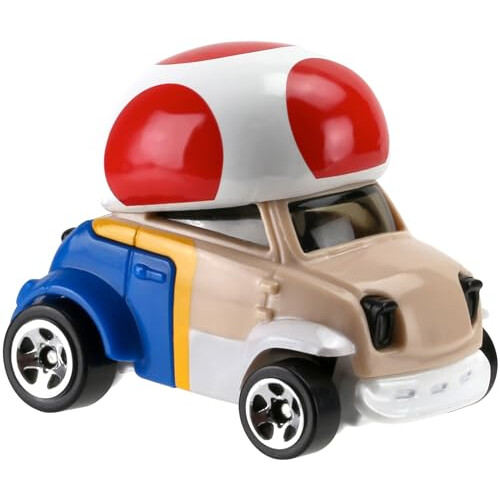 Hot Wheels Hot Wheels Super Mario Αυτοκίνητο Χαρακτήρα Toad 6/7 2
