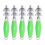 Noctilucent Squid Jig Cuttlefish Sleeve Jig Fishing Lure Bait Head Hooks Squid Hook Umbrella Sea Fishing Fluorescent Squid Octopus Cuttlefish Jig 5