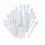 EK736 Glue Spatulas (Box of 50), White 1