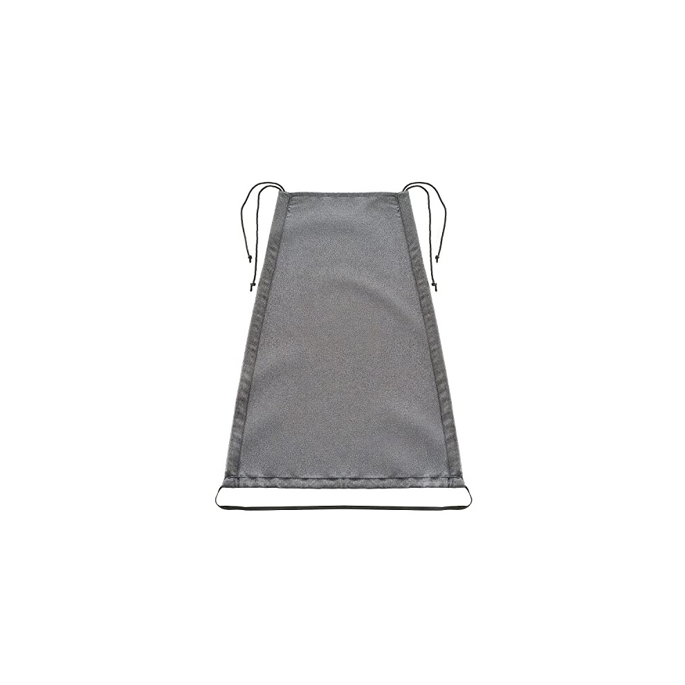 Universal Pram Sunshade Deluxe For Pushchair, Buggy And Carrycot - Stroller Sun Sail With Uv Protection 50 And Up And Down Slide Function - Melange Zamboo