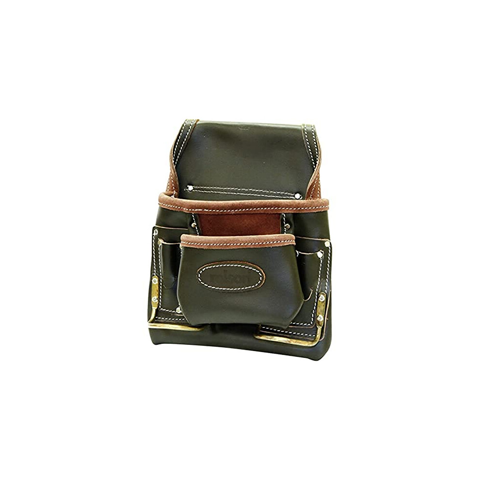 68876 Oil Tan Single Leather Tool Pouch