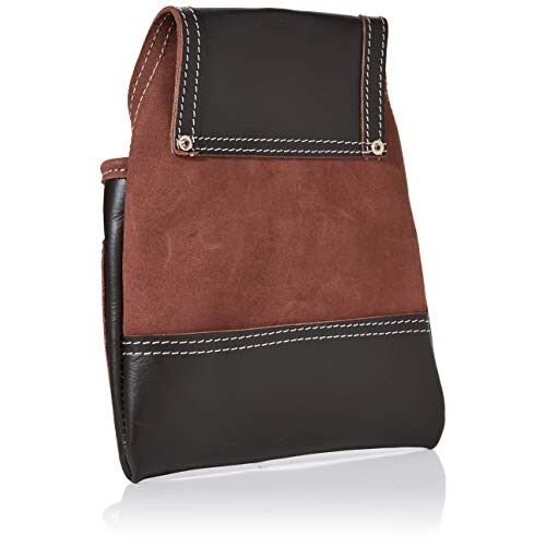 Rolson 68876 Oil Tan Single Leather Tool Pouch 1