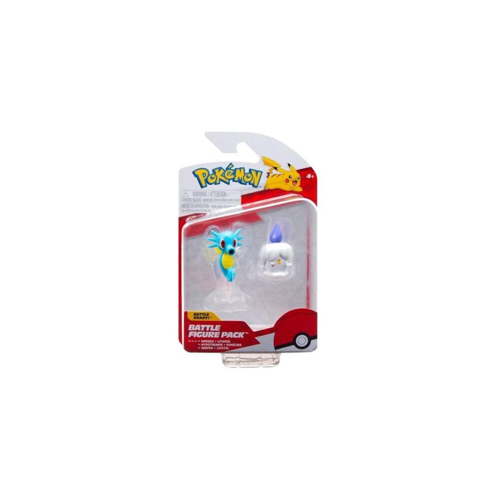 Pokémon Pkw3008 Battle Figure Set - Lichtel Seeper - Official Battle Figure Set