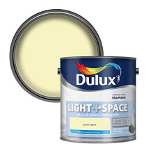 500004 Light & Space Matt Emulsion Paint For Walls And Ceilings - Lemon Spirit 2.5L