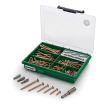 Assorter Kit Pozi Yellow with Bits 199 Pieces (4000001991129)