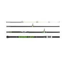 Marine cast lightweight, eye catching design, long casting, extra heavy action beach, pier, surf rod for mackerel, bass, cod, tope, ray (4 pieces)