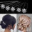 40 Pcs Pearl Hair Pins, Bridesmaid Hair Accessories, Bridal Hair Accessories, Wedding Hair Accessories, Crystal Pearl Flower Hair Barrettes Hair Clips 5