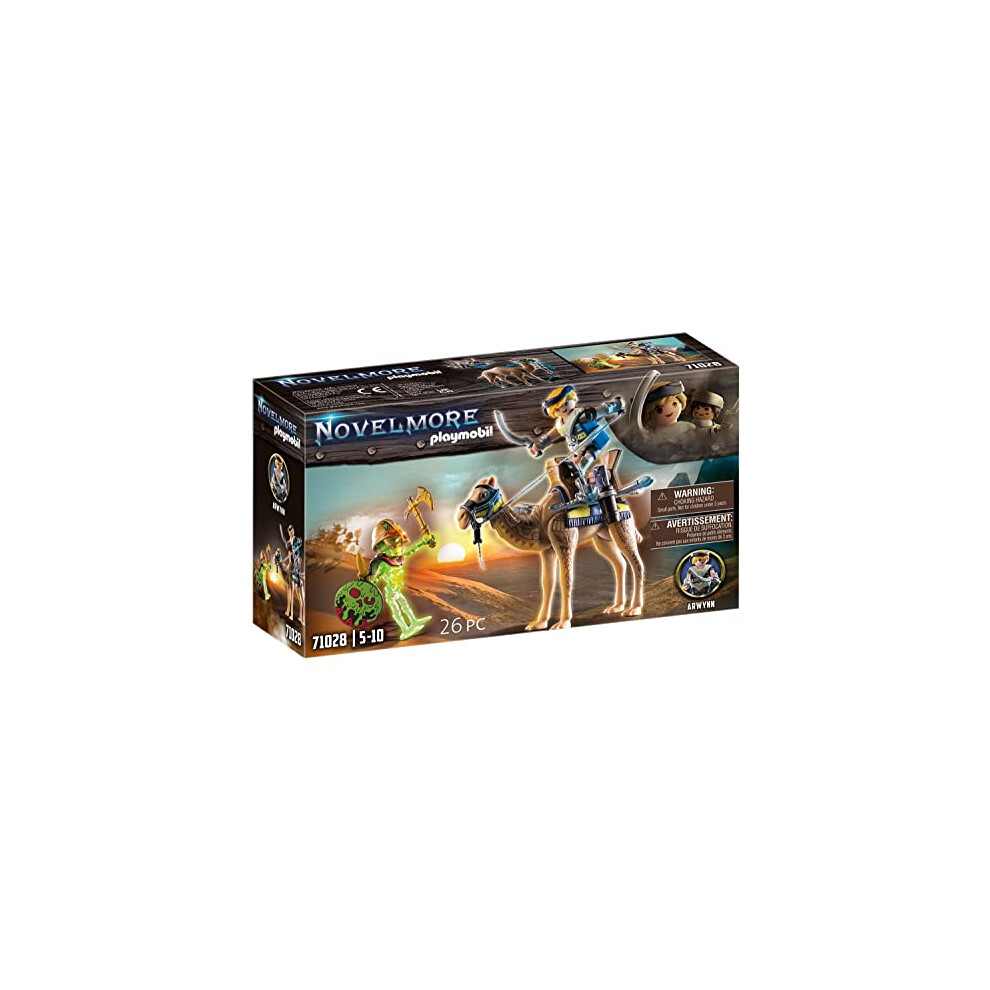 Playmobil 71028 Novelmore Knights Sal'ahari Sands - Arwynn's Quest, Medieval Castle And Knights' Toy, Fun Imaginative Role-Play, Playset Suitable For Children