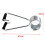4 Pcs Universal Spring Door Closer, Butterfly Spring with Rubber Bumpers 2