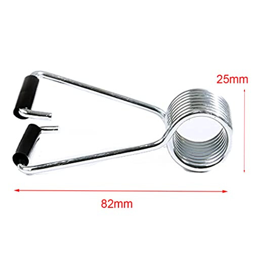 4 Pcs Universal Spring Door Closer, Butterfly Spring with Rubber Bumpers 1