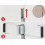 4 Pcs Universal Spring Door Closer, Butterfly Spring with Rubber Bumpers 3