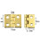 50 Pieces Mini Hinge Hinge Small Hinge Vintage Hinge Door Hinge Folding Butt Hinges 2