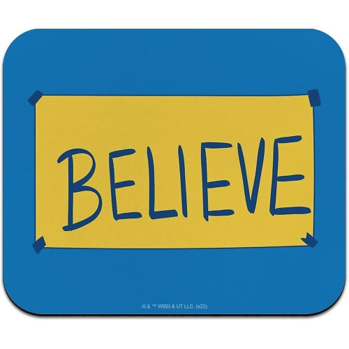 Ted Lasso Believe Low Profile Thin Mouse Pad Mousepad