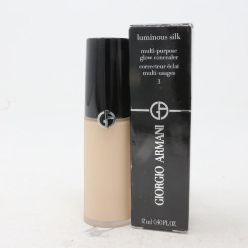Armani (3) Giorgio Armani Luminous Silk Multi-Purpose Glow Concealer 0.4oz  New With Box