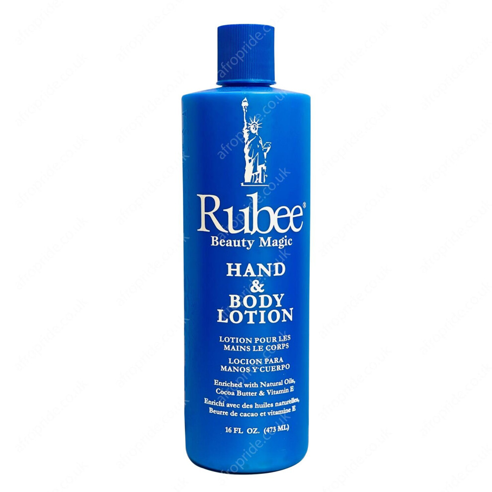 (1) Rubee Hand & Body Lotion 16oz